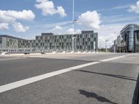 Germany Urban Design with Glass Facade Cityscape 002