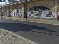 Germany's Urban Design: Vibrant Graffiti Walls and Modern Buildings