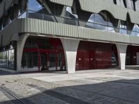 the building has several arched windows to help light in it and give an impression of something