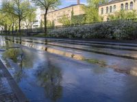 Germany Urban Landscape: Asphalt Roads 001