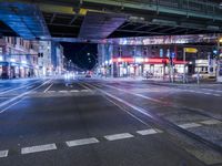 Urban Landscape in Germany: A Night Filled with Lights