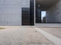 Germany Urban Open Space with Concrete Architecture 001