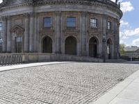 Germany's Urban Symmetry: Arcades Under a Clear Sky