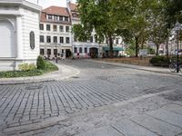 Germany Urban Walkways: Tree-Lined Streets