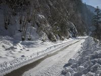 Germany Winter Landscape: Snow-Covered Mountains