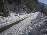 Germany Winter Landscape: Snow-Covered Mountains