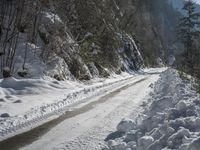 Germany Winter Landscape: Snow-Covered Mountains