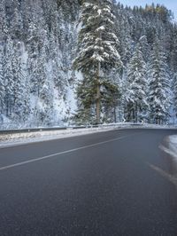 Winter Landscape in Germany: Snow-Covered Mountains