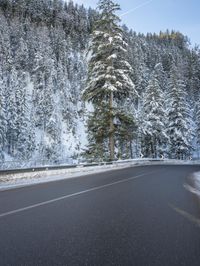 Winter Landscape in Germany: Snow-Covered Mountains