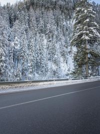 Winter Landscape in Germany: Snow-Covered Mountains