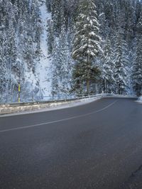 Winter Landscape in Germany: Snow-Covered Mountains