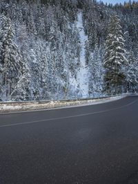 Winter Landscape in Germany: Snow-Covered Mountains