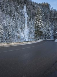 Winter Landscape in Germany: Snow-Covered Mountains