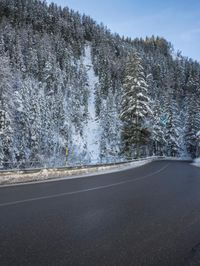 Winter Landscape in Germany: Snow-Covered Mountains