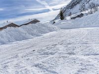 Winter Landscape in Germany: Snowy Alps
