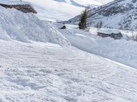 Winter Landscape in Germany: Snowy Alps