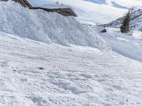 Winter Landscape in Germany: Snowy Alps