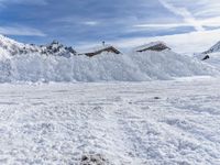 Winter Landscape in Germany: Snowy Alps