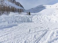 Winter Landscape in Germany: Snowy Alps