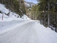 Winter Landscape in Germany: Snowy Mountain Range