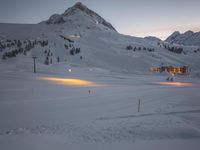 Winter Landscape in Germany with Snowy Mountains and Clear Sky