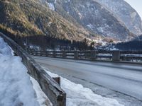 Winter Road in the Alps, Germany