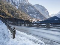 Winter Road in the Alps, Germany