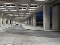 Germany's City Road: Concrete Walkway 003