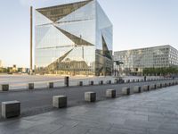 Germany's Glass-Walled Office Buildings Reflecting City Life 001