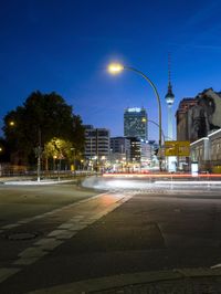 Germany's Metropolis at Night: Illuminated Architecture and Vibrant Lights