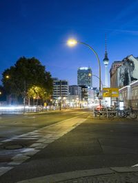 Germany's Metropolis at Night: Illuminated Architecture and Vibrant Lights