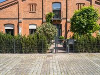 Germany's Residential Area: Brickwork Facades in Berlin