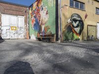 Germany's Urban Warehouse: Graffiti Art and Industrial Charm