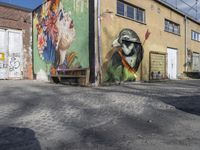 Germany's Urban Warehouse: Graffiti Art and Industrial Charm