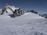 Glacial Landscape with Clear Sky