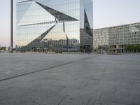 Glass Facade in Berlin, Germany Urban