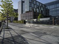 City of Glass: A Building with a Glass Facade in Berlin