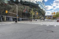 Glass Facade of an Office Building in Canada