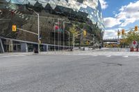 Glass Facade of an Office Building in Canada