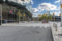 Glass Facade of an Office Building in Canada