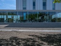 Glass Office Building in Spain's Urban Business District