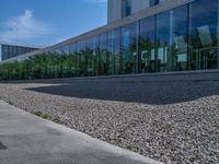 Glass Office Buildings in Spain's Business District