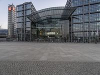 Glass and Steel Building in Berlin City 001