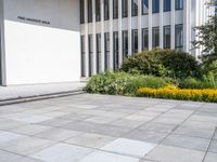 Glass Wall in Modern Architecture Building in Berlin Financial District