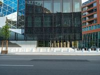 Glass Wall Building in Berlin, Germany