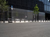 A Unique Glass Wall Building in Berlin: Shades of Grey