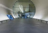 Glass Wall Lobby in an Office Building in China