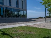 Glass Wall of an Office Building in Spain