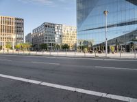 Glass Walled Building in the Cityscape of Berlin