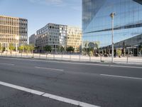 Glass Walled Building in the Cityscape of Berlin